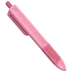Pink Pen Illustration