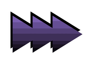 Right arrow purple icon