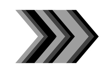 black and white cube