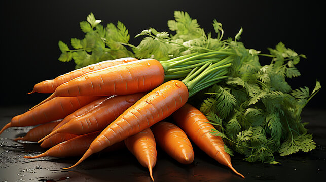 bunch of carrots UHD wallpaper Stock Photographic Image 