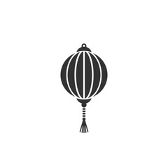 Chinese lantern festival flat vector icon for apps and websites