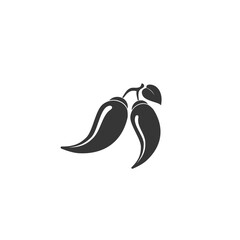 Chili icon. Pepper icon. Vector illustration