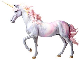Obraz na płótnie Canvas ユニコーンのイメージ - image of Unicorn - No2-2 Generative AI