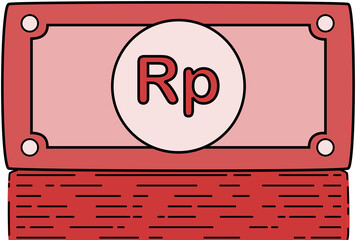 Money Stack Illustration