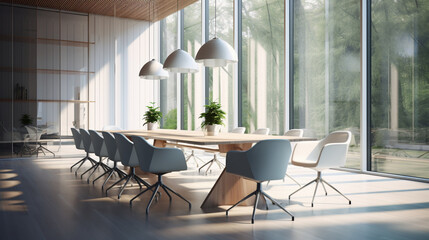 meeting room, interior design, modern