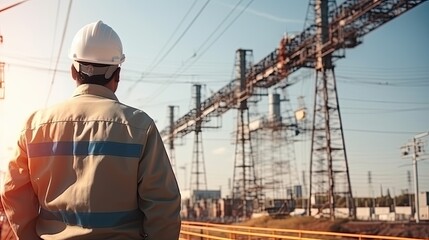 Engineer manager monitors and controls in smart factories in real time monitoring system software, and digital manufacturing operations