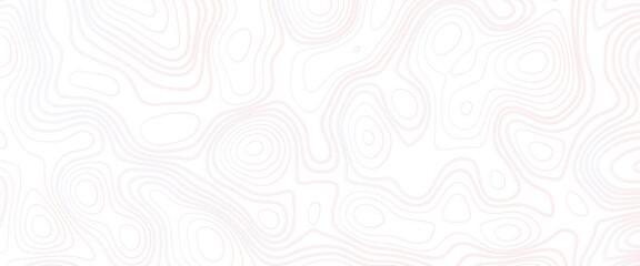 Abstract topographic contours map with a transparent background, Topography map background. Vector 