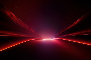 Fototapeta na wymiar Space and glowing red nebula background. Ai generated.
