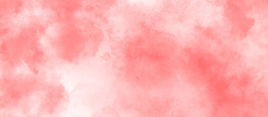Abstract pink watercolor background .hand painted vector illustration .gradient pink texture background .Soft pink grunge background frame.	