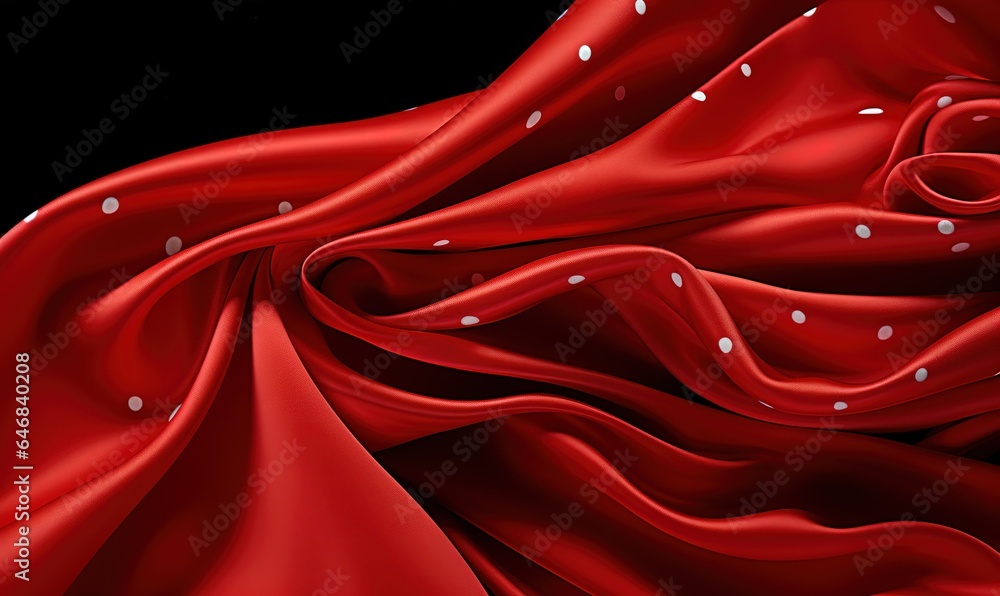 Poster dynamic red with colorful gradient background