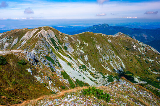 Rohace, Western Tatras. View of Brestova Mountain.