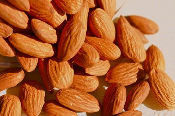 Almond closeup view -  Almond 