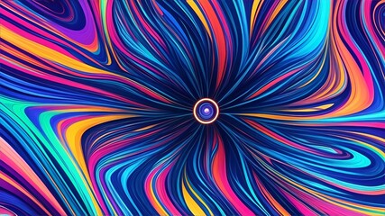 Colorful Abstract Background, Technology In The Future