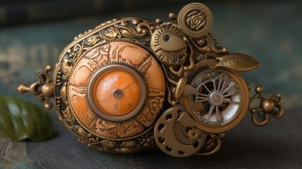 steampunk, backgrounds, industrial, vintage, retro, gears, machinery, clockwork, Victorian, technology, gears and cogs, mechanical, grunge, steam-powered, fantasy, industrial generative ai