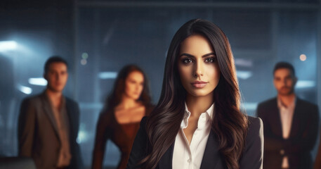 Indian female CEO in office, symbolizing the increasing presence of women in top executive positions