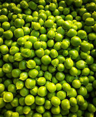 green peas background