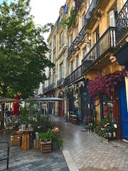 Bordeaux Streetscape - obrazy, fototapety, plakaty
