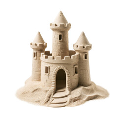 Sandcastle. PNG. Ai generated image - 646863066