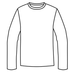 Long Sleeve Shirt Mock Up