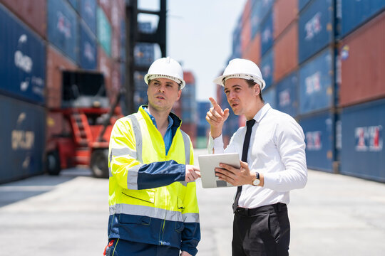 Inspestions at commercial transport dock
