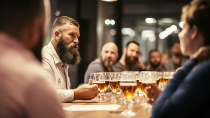 Craft Beer Seminar: An expert in the craft beer industry hosts a seminar