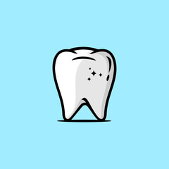 design vector of tooth, tooth health
