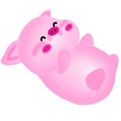 pink piggy bank