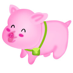 pink piggy bank