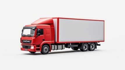 Heavy vehicle truck isolate on white background