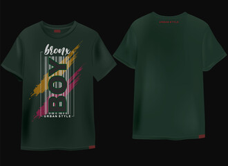  bronx boy vector typography t shirt design