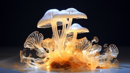 jellyfish in aquarium