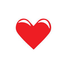 Heart Icon in vector illustration. 