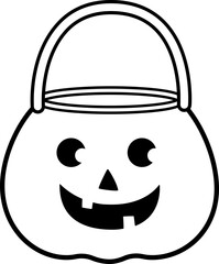 jack-o-lantern outline
