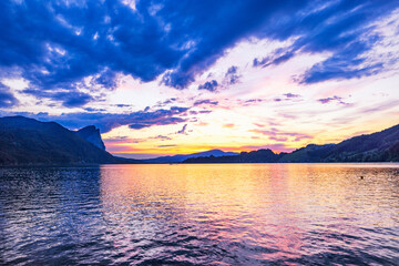 Obraz premium Lake Mondsee 002