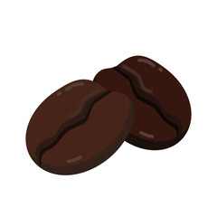 Coffee beans. Simple vector design. 