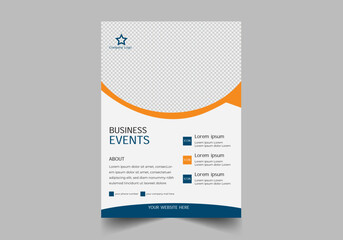 Corporate business flyer template design, Brochure design, cover modern layout, annual report, poster, flyer in A4 ,promotion, advertise, poster, flyer ,publication, cover page