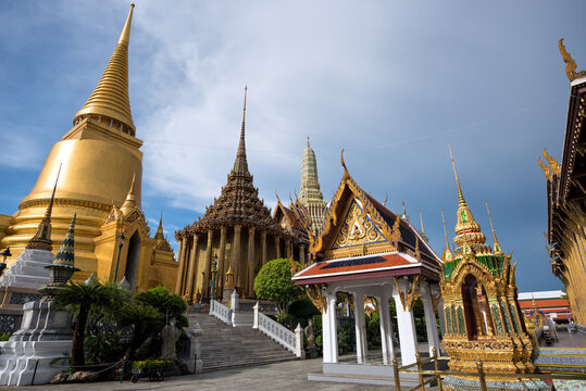Phra Mondop in Grand Palace, Bangkok, Thailand. - Phra Mondop is a Buddhist library that was build in 1789, holds the Canon of Buddha, sacred scriptures written on palm leaf.