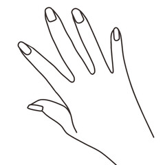 hand with finger