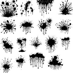 black-inked-splatter-dirt-stain-splattered-spray-splash-with-drops-blots-isolated