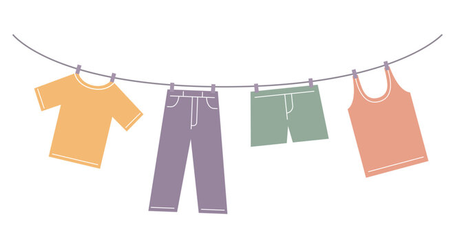Clothesline Vector Images – Browse 26,164 Stock Photos, Vectors