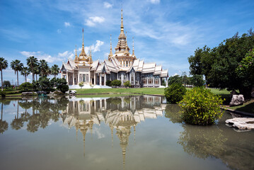 Wat Non Kum Temple, Sikhio, Thailand - Beautiful of Buddhist Temple, Wat Non Kum or Non Kum temple,...