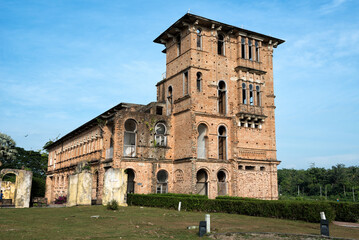 Fototapeta premium Kellie's Castle in Batu Gajah, Perak, Malaysia. The unfinished, ruined mansion, was built by a Scottish planter named William Kellie-Smith.