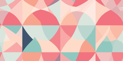 Groovy summer vintage pastel modern seamless pattern, floral, checkered, marble. Funky retro aesthetic prints for modern fabric design with melting organic shapes.