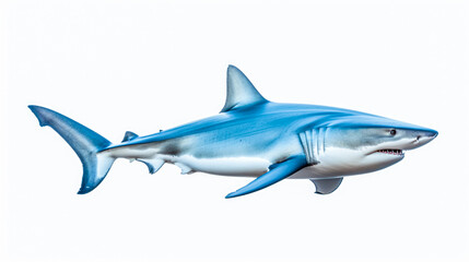 Fototapeta premium Shark isolated on white background