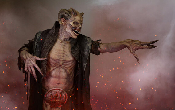 Male Demon from hell / Satan 