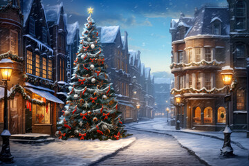 Christmas market in the old town