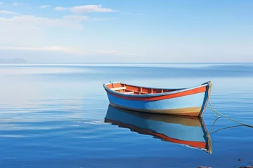 Foto op Plexiglas Boat by the sea. © Fotograf
