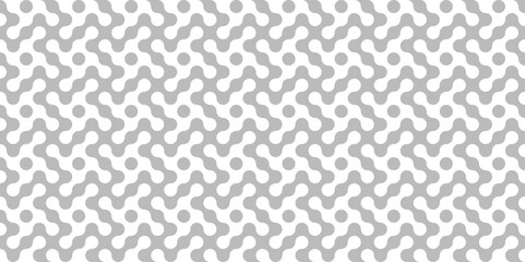 Seamless pattern with dots and wrapping tile texture with Gray circle shape. Vintage decoration art illustration texture seamless pattern wallpaper for website and presentation, business background 