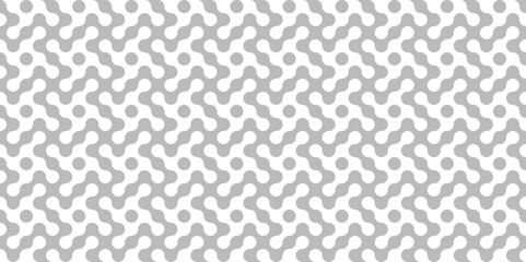 Seamless pattern with dots and wrapping tile texture with Gray circle shape. Vintage decoration art illustration texture seamless pattern wallpaper for website and presentation, business background 