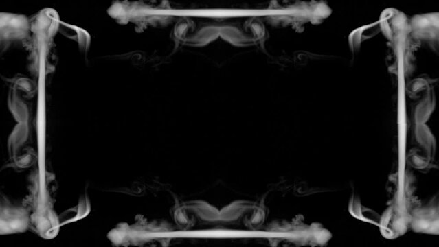Smoke Frame Slow Motion Loop